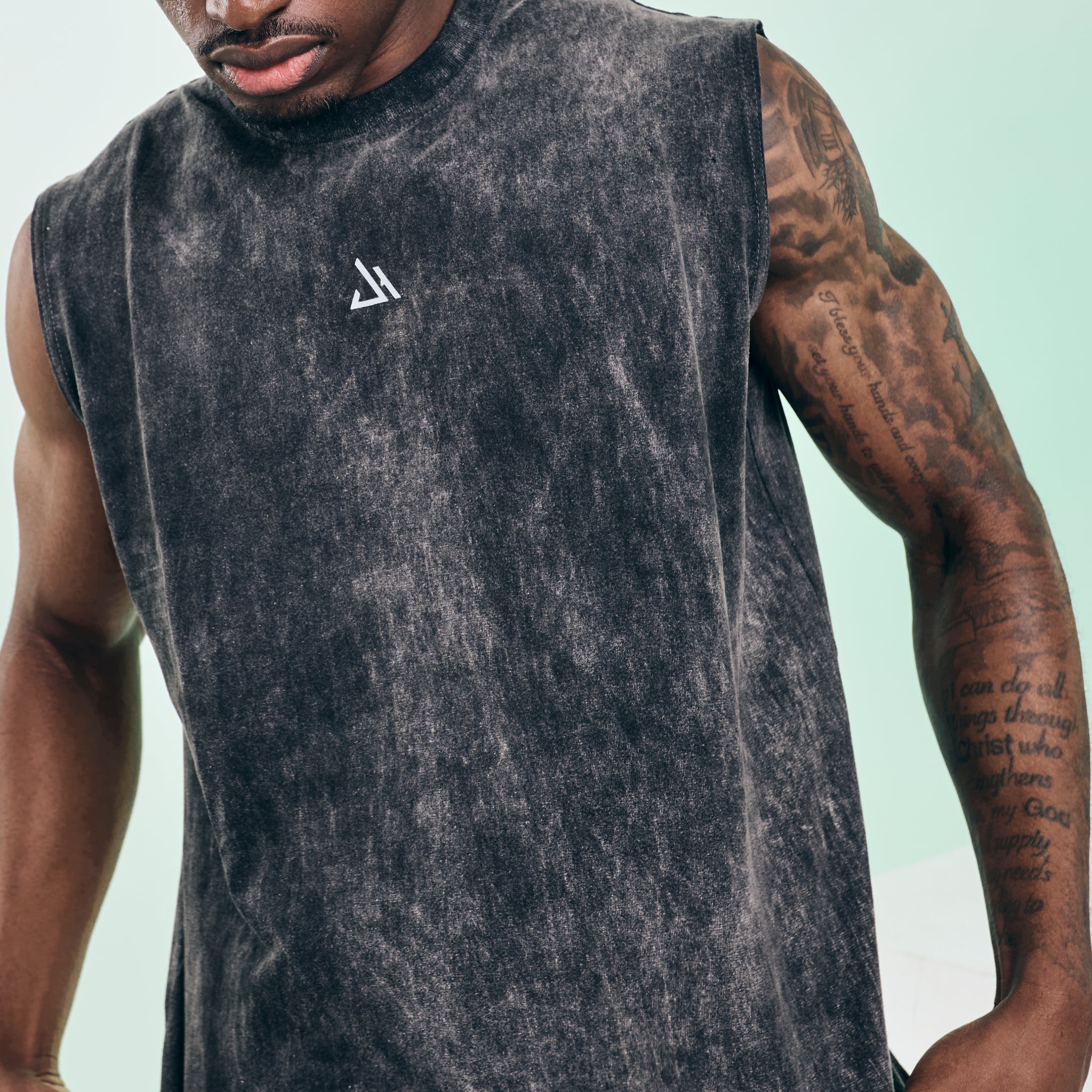 Charcoal Acid Wash Tank Top