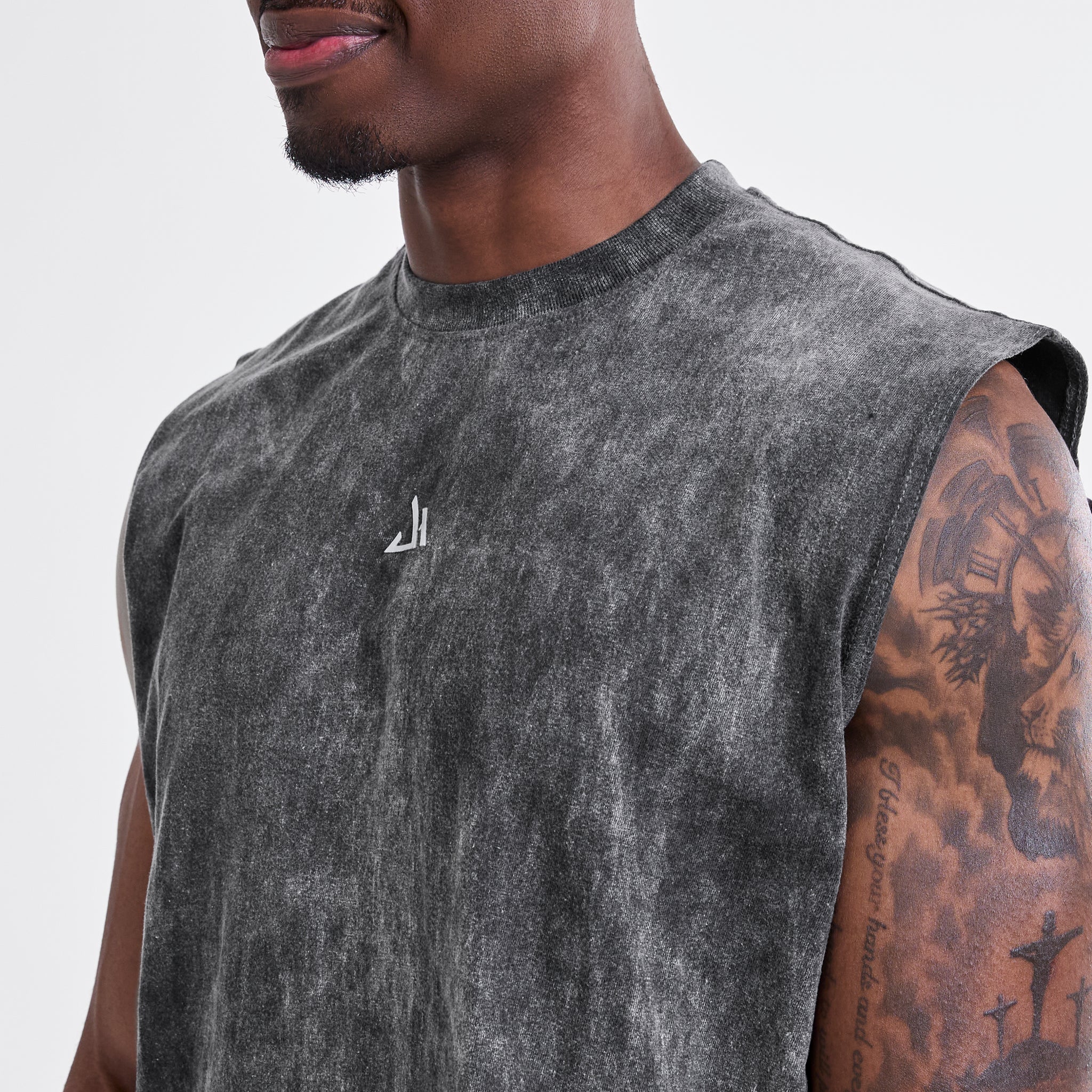 Charcoal Acid Wash Tank Top