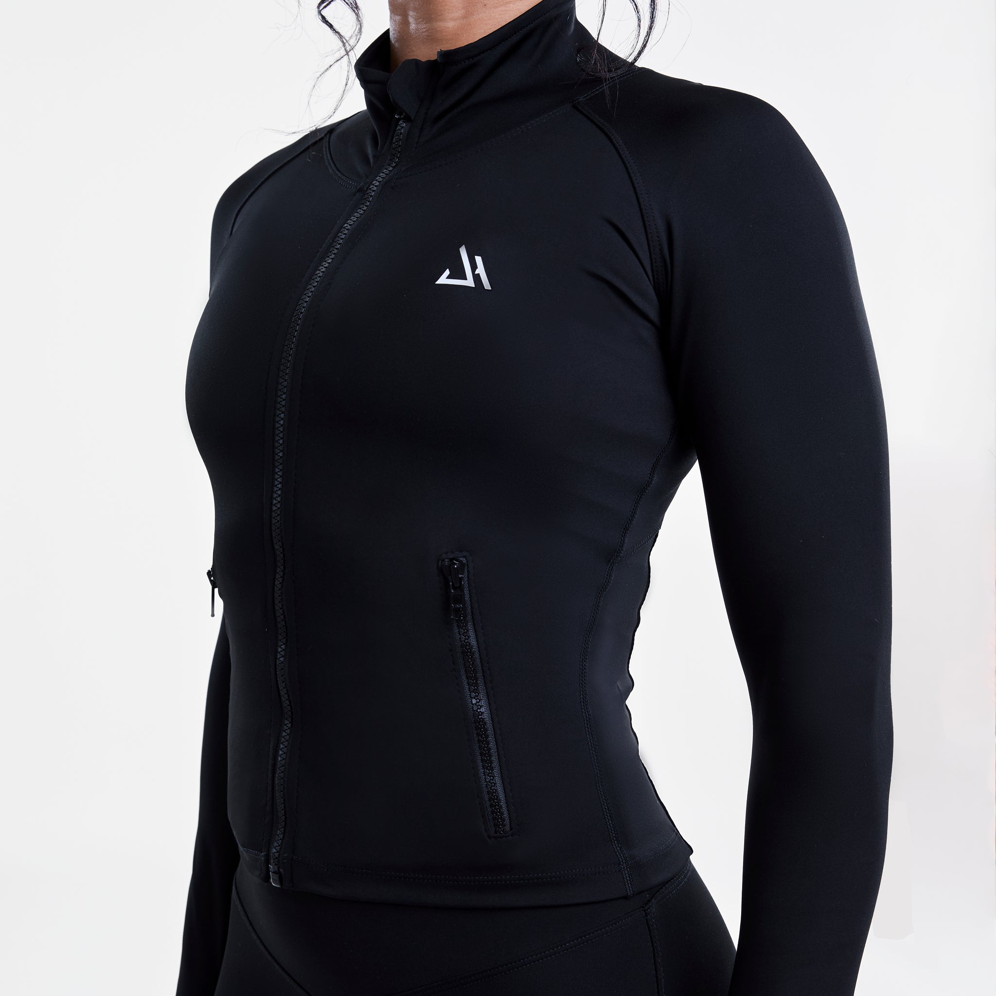 Sculpt Crop Zip-Up Jacket