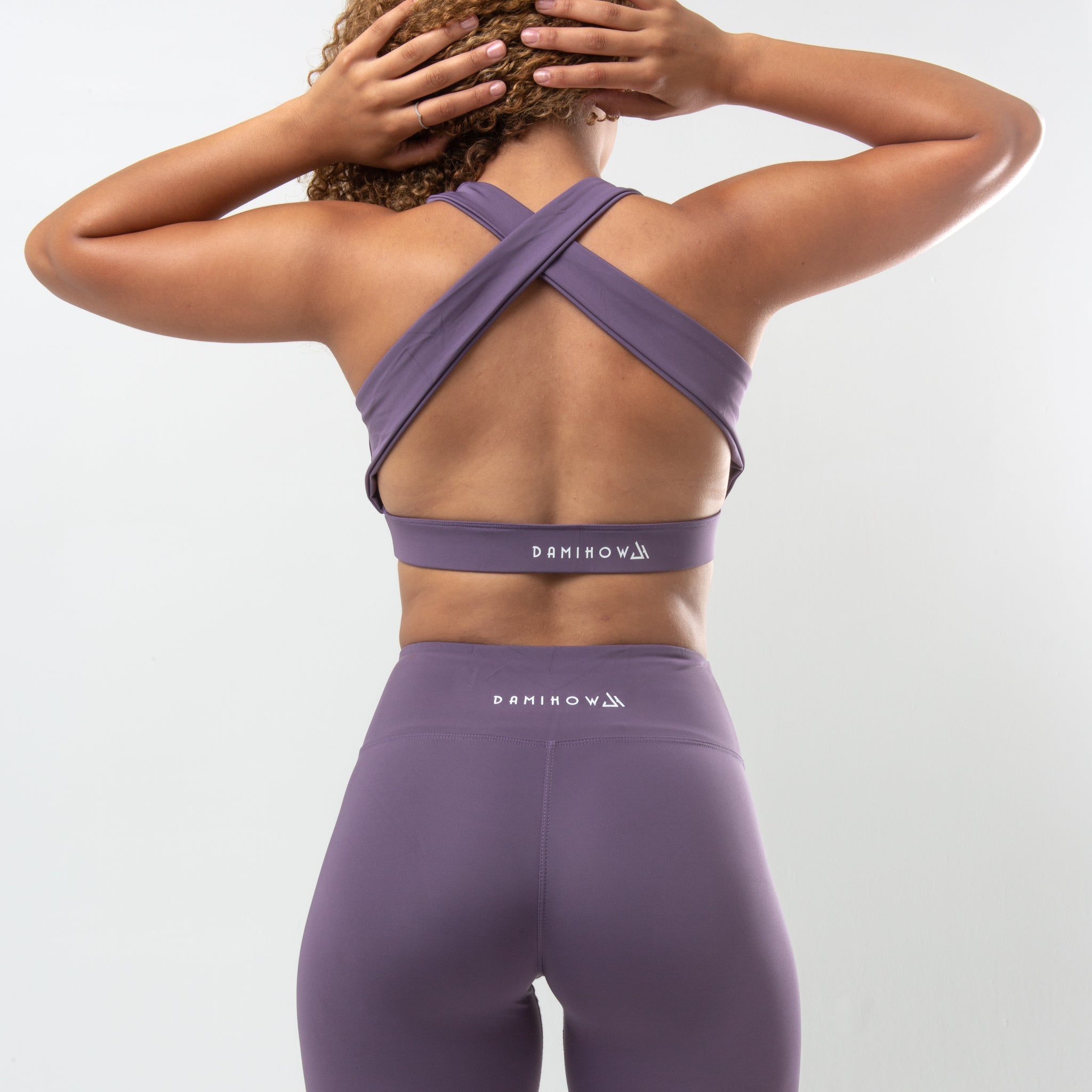 Sculpt Lilac Sports Bra DAMIHOW –