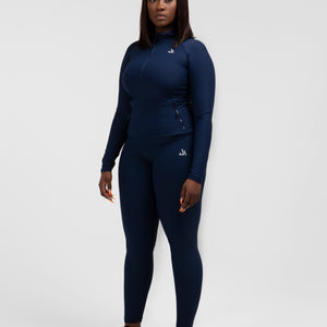 Navy Essential High Waist Leggings