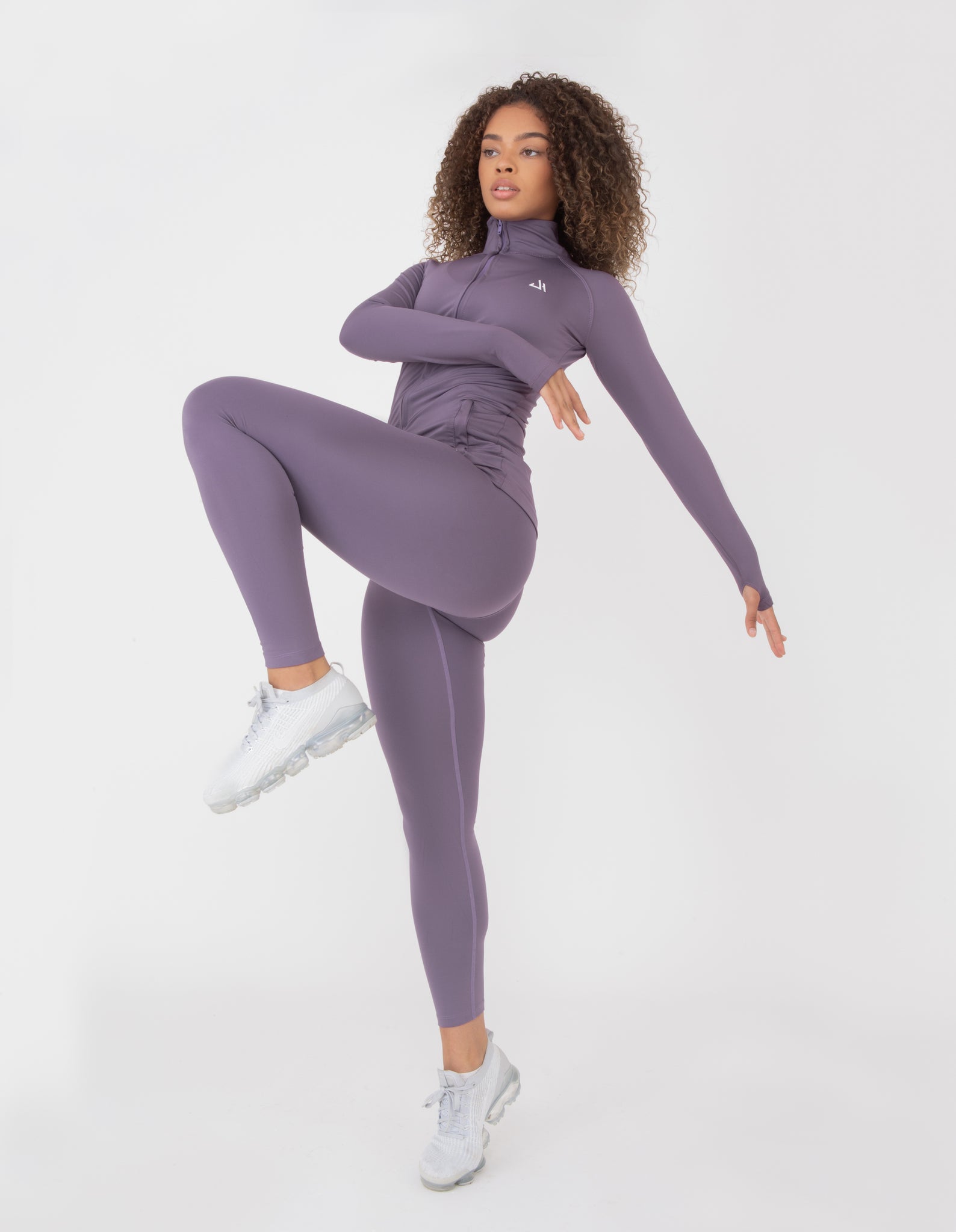 Sculpt Lilac Zip-Up Jacket