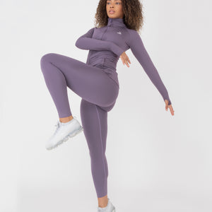 Sculpt Lilac Zip-Up Jacket