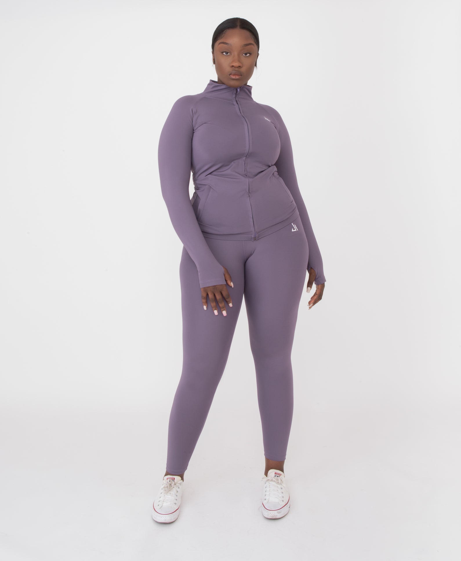 Sculpt Lilac Zip-Up Jacket