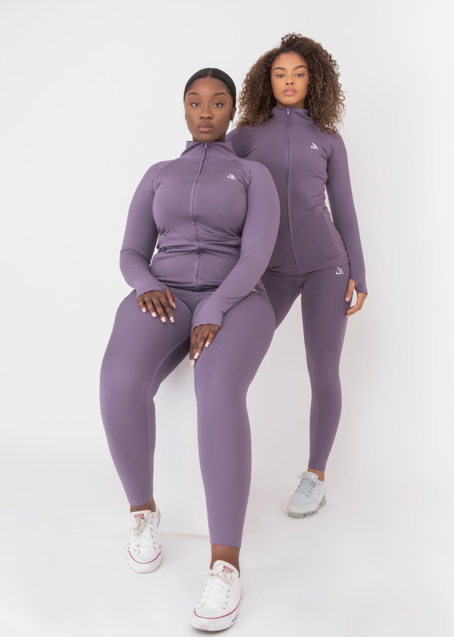Sculpt Lilac Zip-Up Jacket