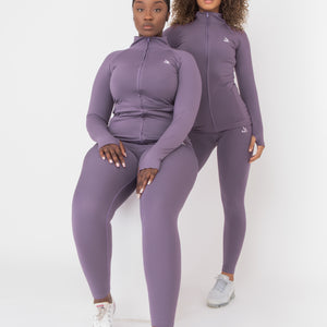 Sculpt Lilac Zip-Up Jacket