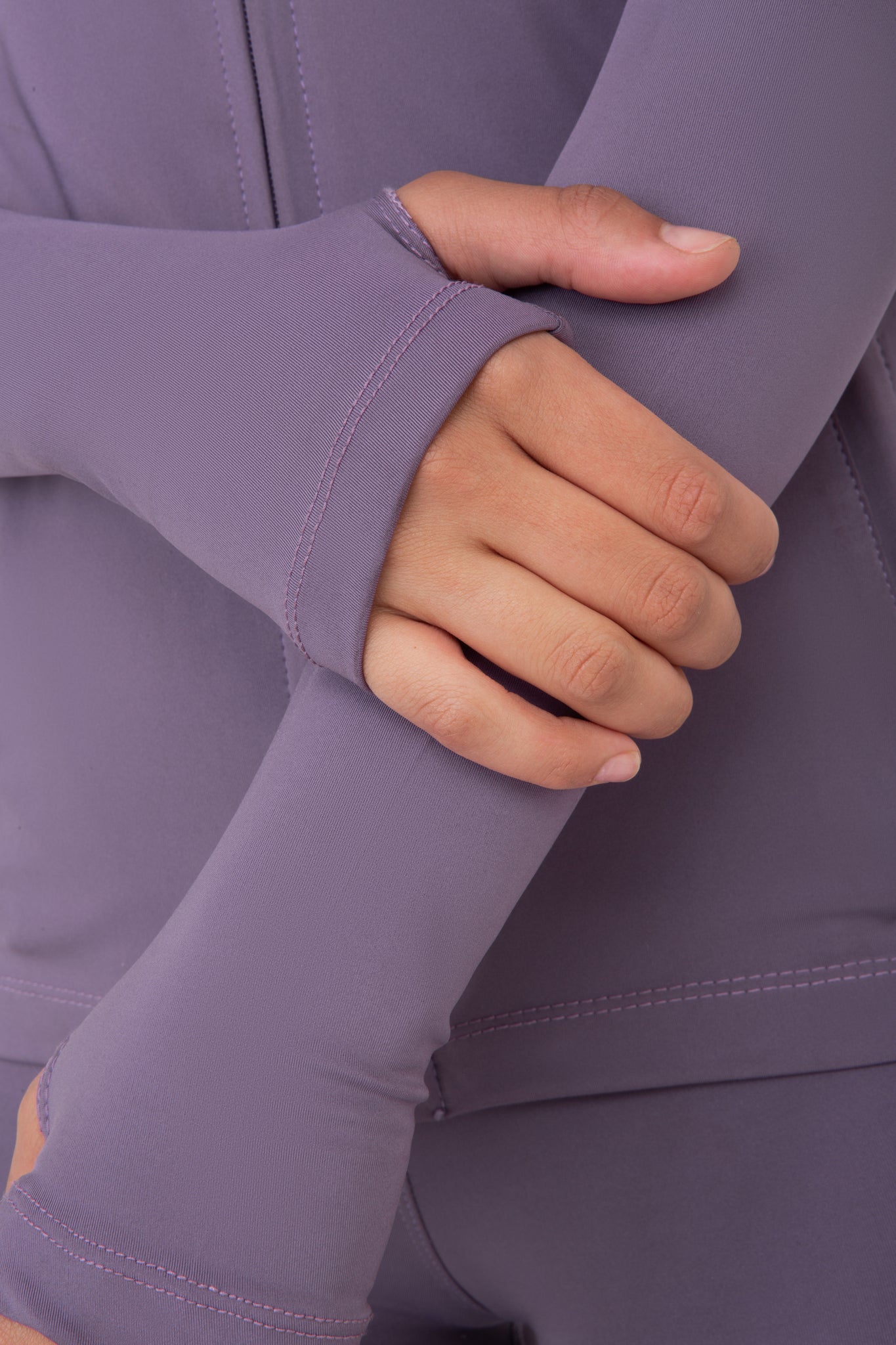 Sculpt Lilac Zip-Up Jacket
