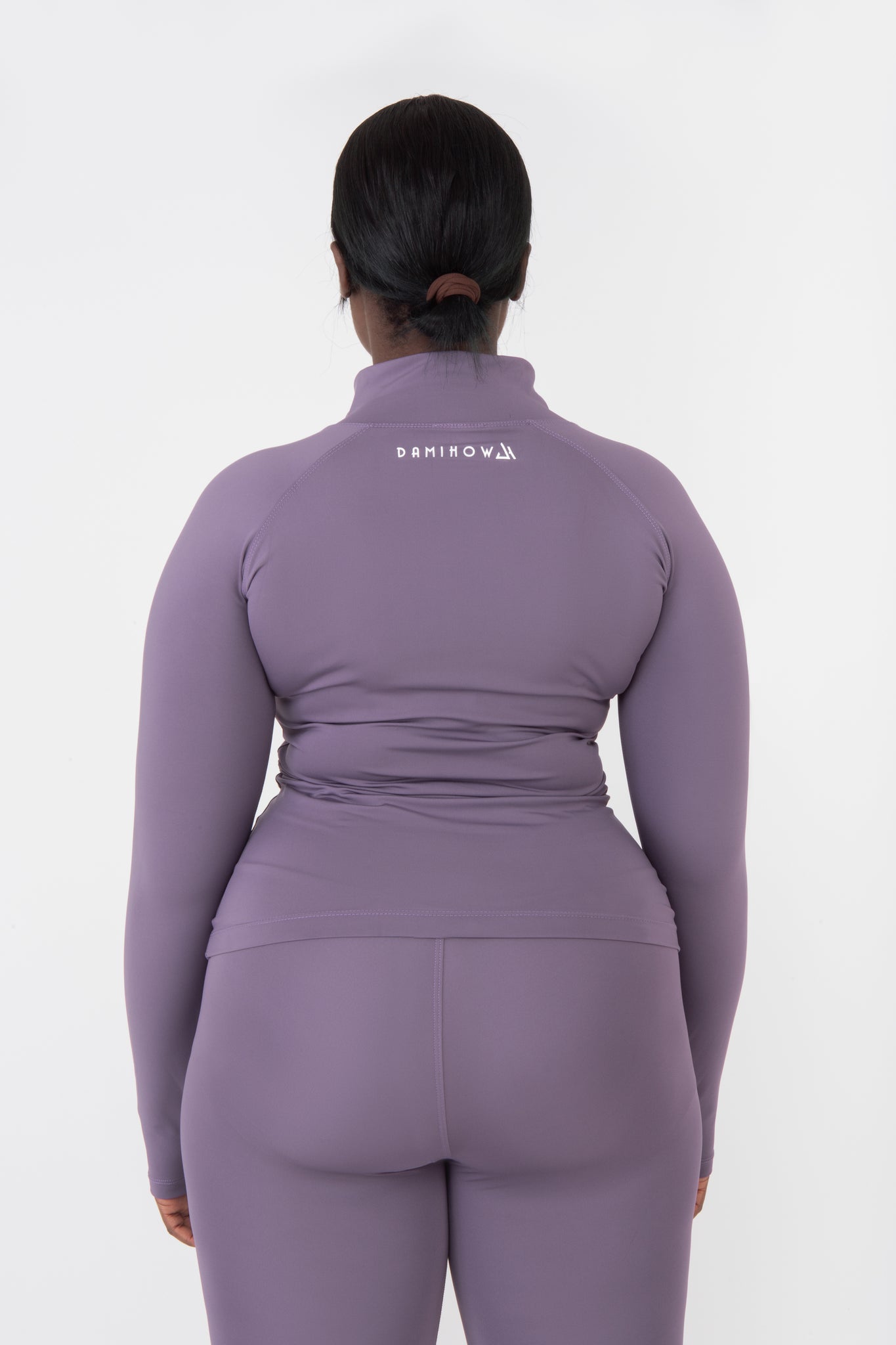 Sculpt Lilac Zip-Up Jacket