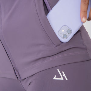 Sculpt Lilac Zip-Up Jacket