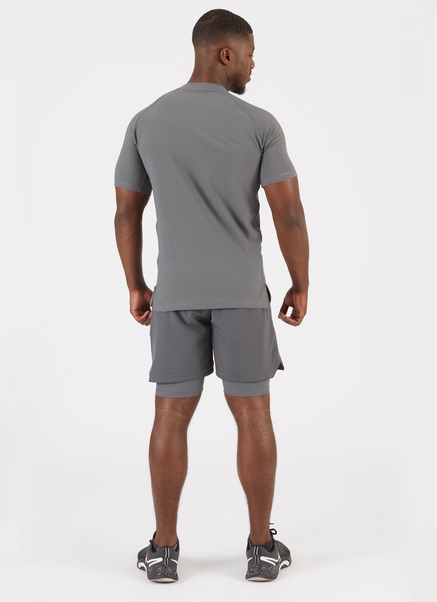 Grey Training Shorts