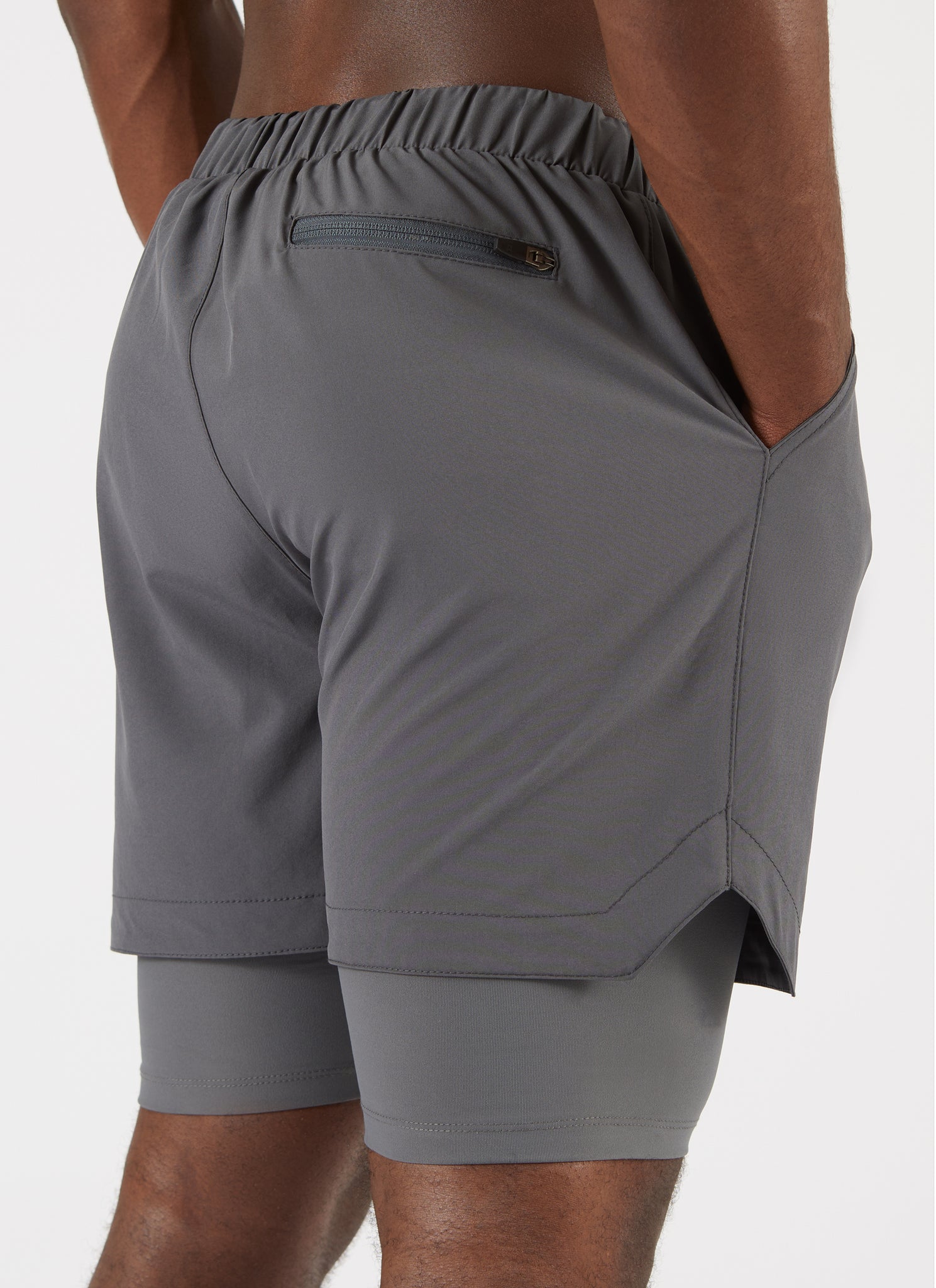 Grey Training Shorts