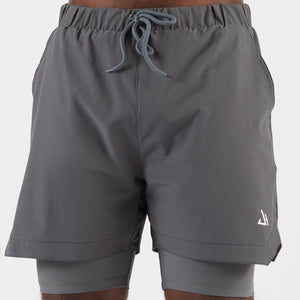 Grey Training Shorts