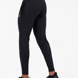 Black Tapered Bottom Joggers